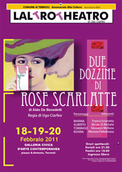 DUE DOZZINE DI ROSE SCARLATTE - il nuovo spettacolo teatrale in programma alla Galleria Civica